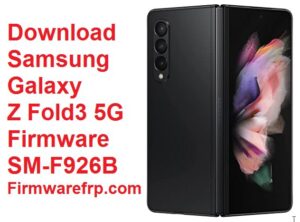Download Samsung Galaxy Z Fold3 5G Firmware SM-F926B